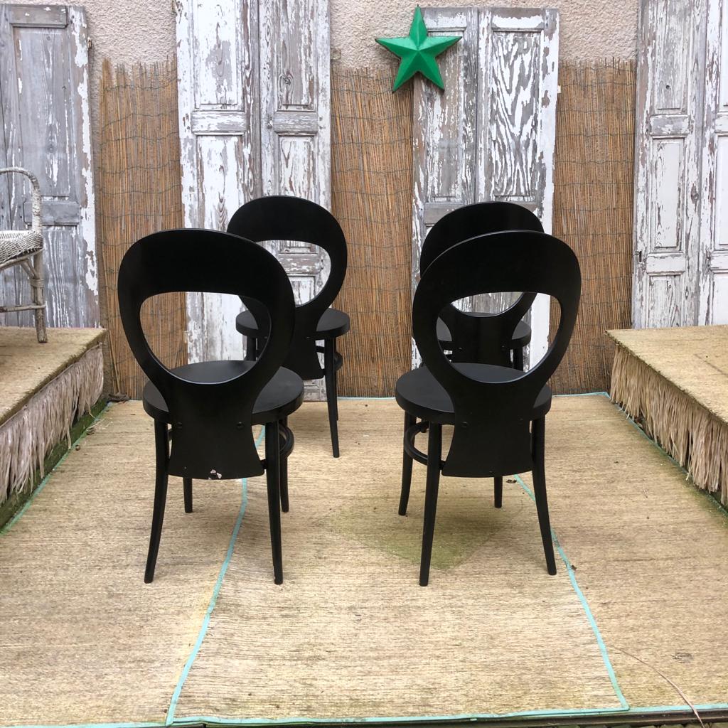 4 Seagull chairs by Baumann
