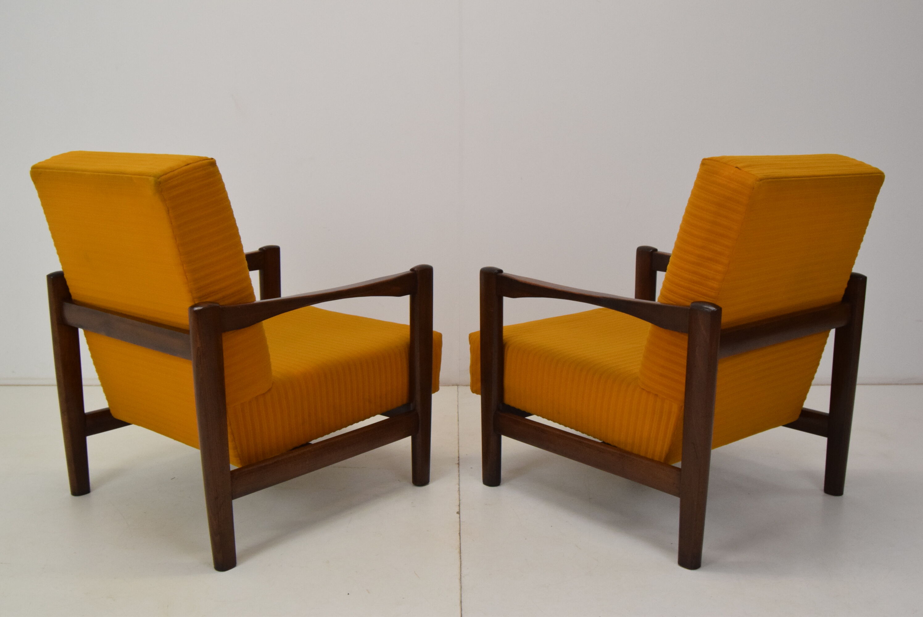 Pair of Mid-century Design Armchairs,1960's.
