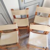 Lot 4 minimalist chairs