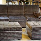 "Baïa" modular sofa by Antonio Cittero and Paolo e Nava - 1970 - 3 seats