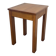 Petite table carrée en chêne massif, 50 × 50 cm