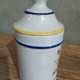 Vintage medicine jar ceramic salt of wisdom