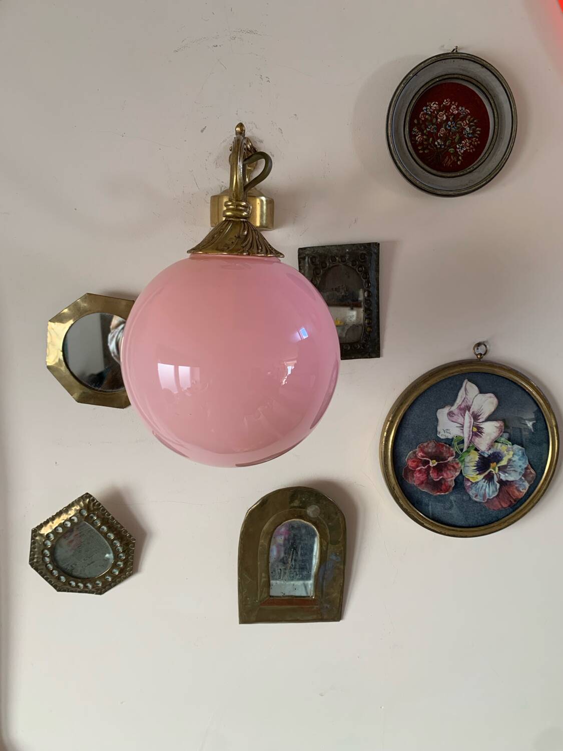 Pair of antique wall sconces