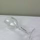 Crystal wine glass