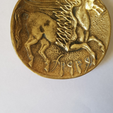 Max Le Verrier Ashtray Pegasus in bronze
