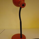 Lampe à poser émaillée vintage années 70