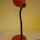 Vintage enamelled table lamp from the 70s