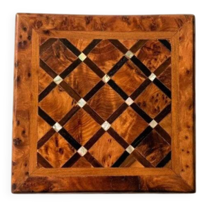 Boîte à bijoux marqueterie - artisanal