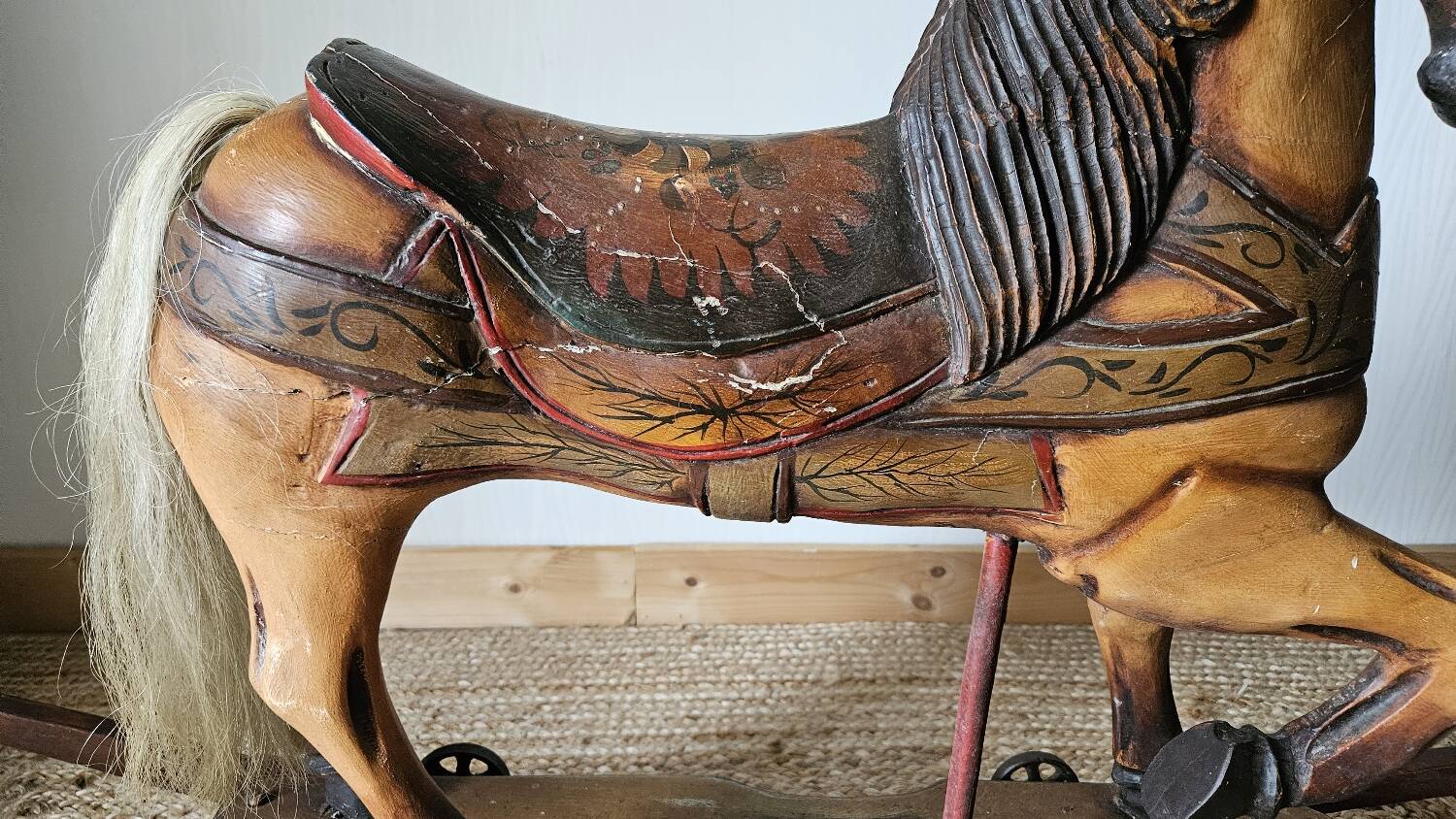 20th-century rocking horse
