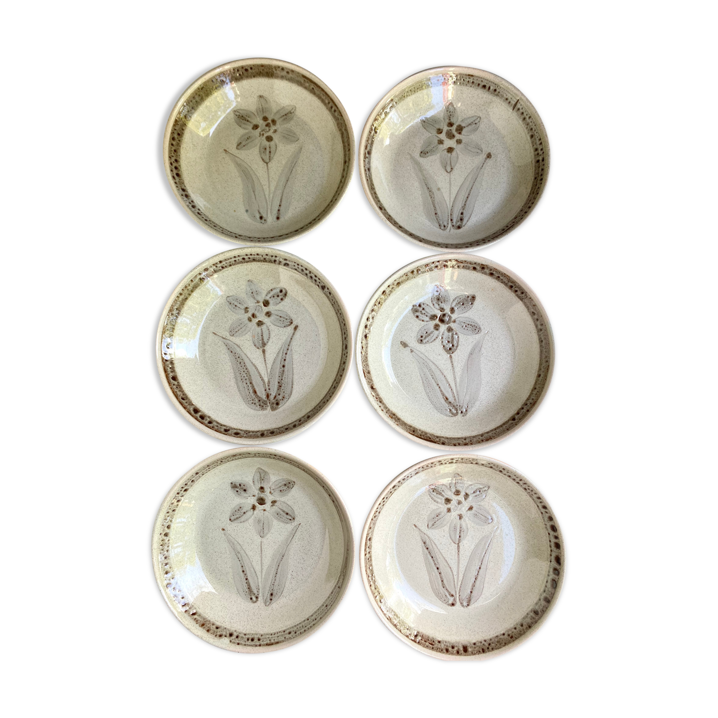 Vintage hollow plates Sarreguemines