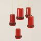 Ceralux cascade lamp by Hans Welling for Ceramano, Germany, 1960s