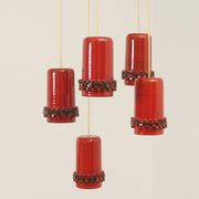 Ceralux cascade lamp by Hans Welling for Ceramano, Germany, 1960s