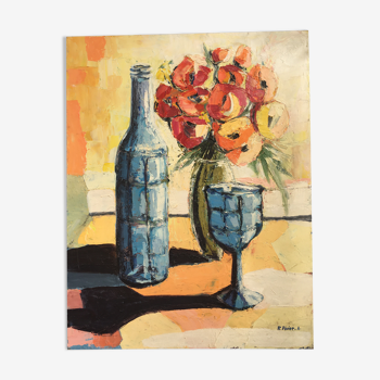 Still life with bouquet