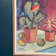 Swedish Oil on Panel – “Still Life” by Valbo – Signed – Vintage & Framed