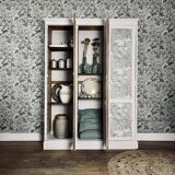 Parisian wardrobe 3 doors upcycled