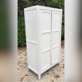 Armoire parisienne à 2 portes grise