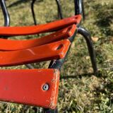 Set of 12 metal chairs