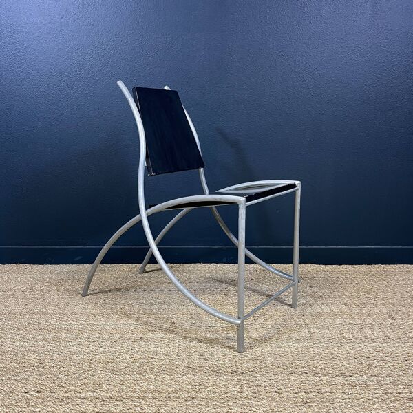 Chaise design moderne 1980