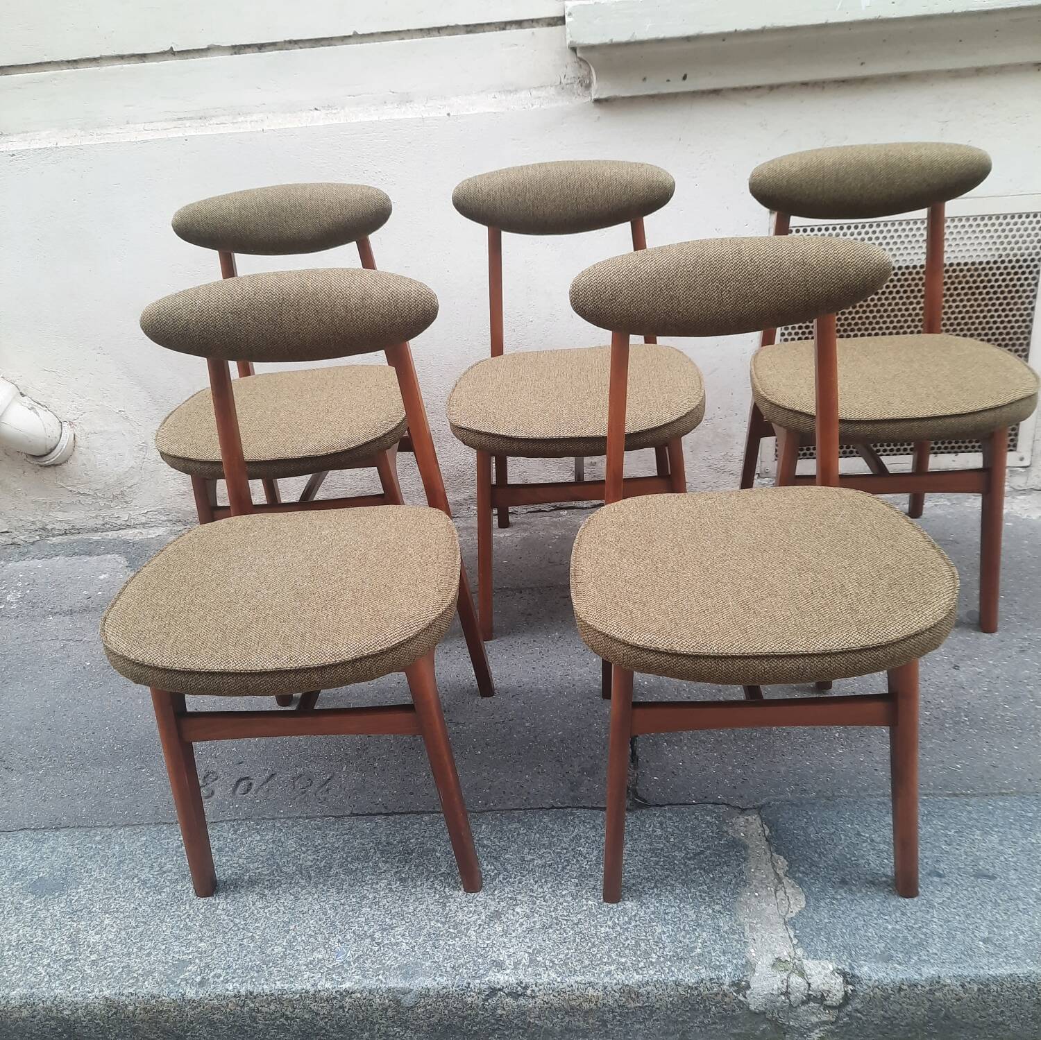 Set of designer chairs