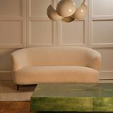 Curved sofa in the style of Maison & Jardin, 1940