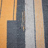 Geometric Modernist Bauhaus Rug, Czechoslovakia, 1930s