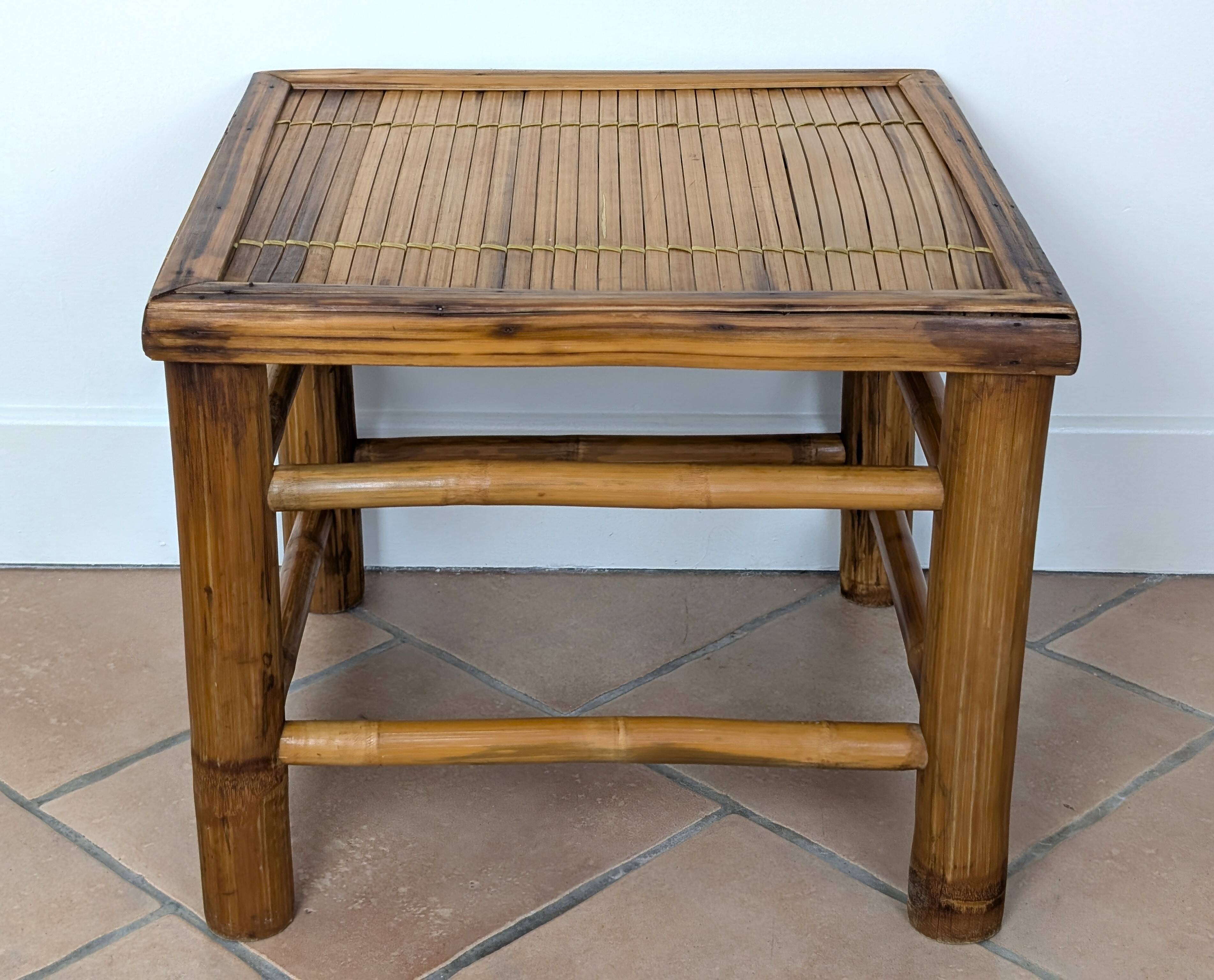 Chevets / bouts de canapé bambou