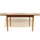 Dining table "portfolio" in teak, Sweden, 1960