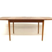Dining table "portfolio" in teak, Sweden, 1960