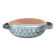 Oval enamelled ceramic dish, signed Jean Austruy, 50s/60s design
