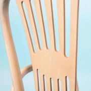 Ensemble de deux fauteuils en bois style Thonet, vintage rétro