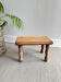 Small bench / wooden stool (bobbin decor) I
