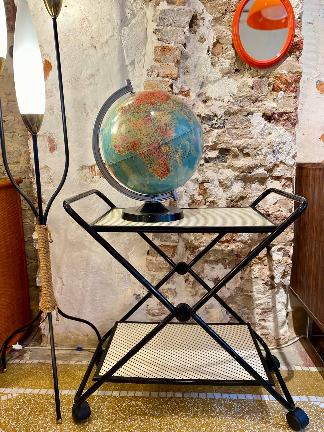 Vintage folding trolley – Mascagni Italy, 1960s