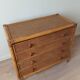 Bamboo and rattan chest of drawers, 70's