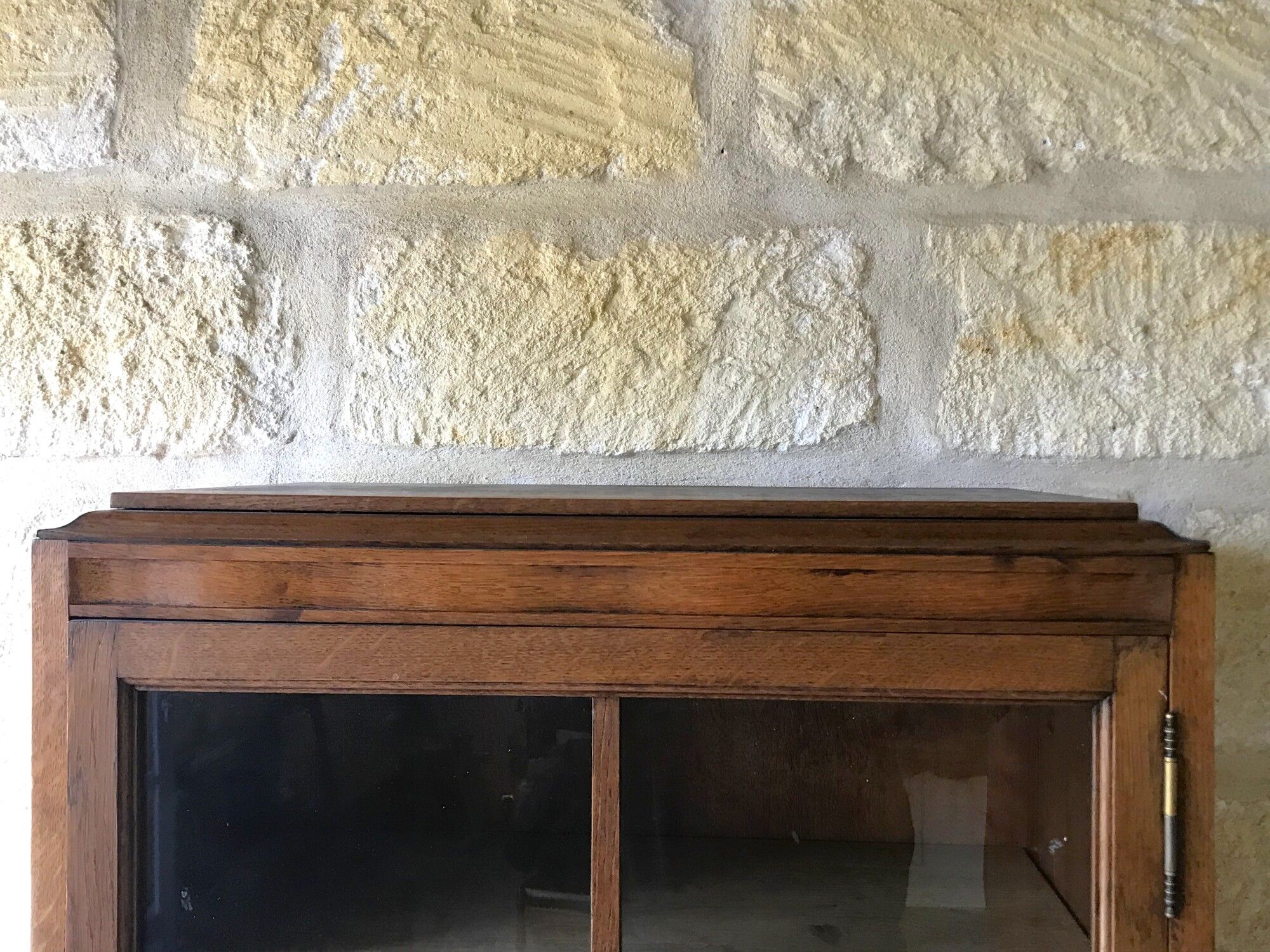 Art Deco oak bookcase 30s