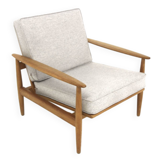 Scandinavian oak armchair, Sweden, 1960