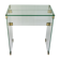 Console verre et bronze France années 60