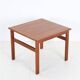 Illum Wikkelsø / Niels Eilersen “Capella” teak side table / 1960s / Danish modern design