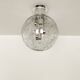 Large Ice Glass Flush Lamp by Doria