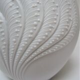 Porcelain vase biscuit Manfred Frey for AK Kaiser vegetable decoration