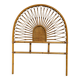 Rattan headboard, France, 1960s