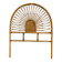Rattan headboard, France, 1960s