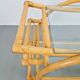 Vintage Trolley in Rattan, Bentwood and Leather, Italy, 1970s