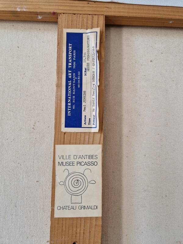 Paul Jenkins (1923-2012), American painter - Acrylic on canvas signed at the bottom - Phenomena Medusa