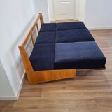 Sofa, lounge chair, two "light" armchairs, designer Lejkowski Leśniewski, 1