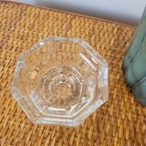 Bougeoir hexagonal en verre