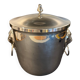 Silver metal ice bucket from the 60s/70s