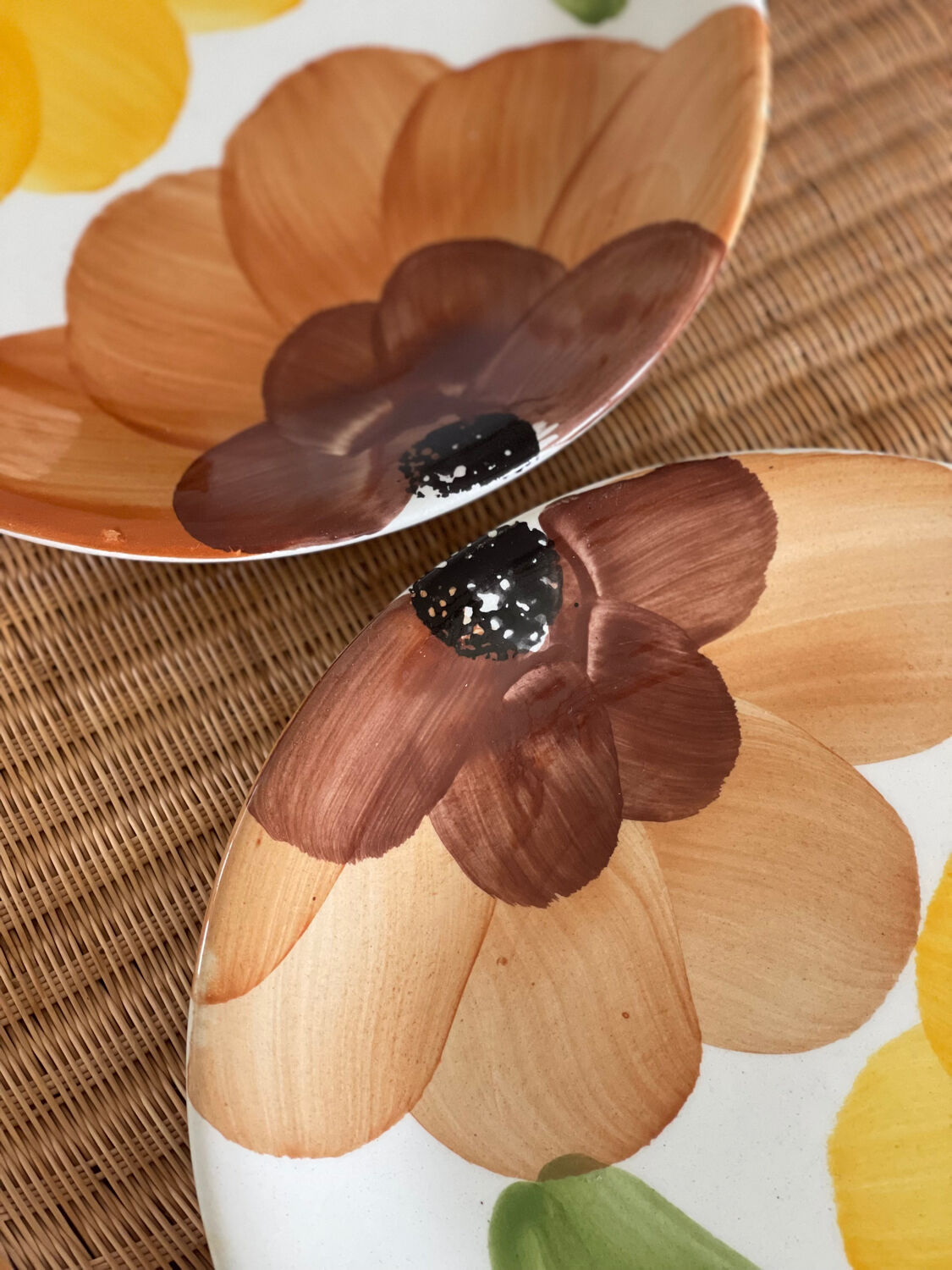 6 dessert plates Castellania 1970