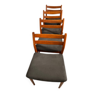 Set de 4 chaises scandinaves