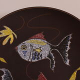 Decorative Plate, Rusch, Germany, 1960s