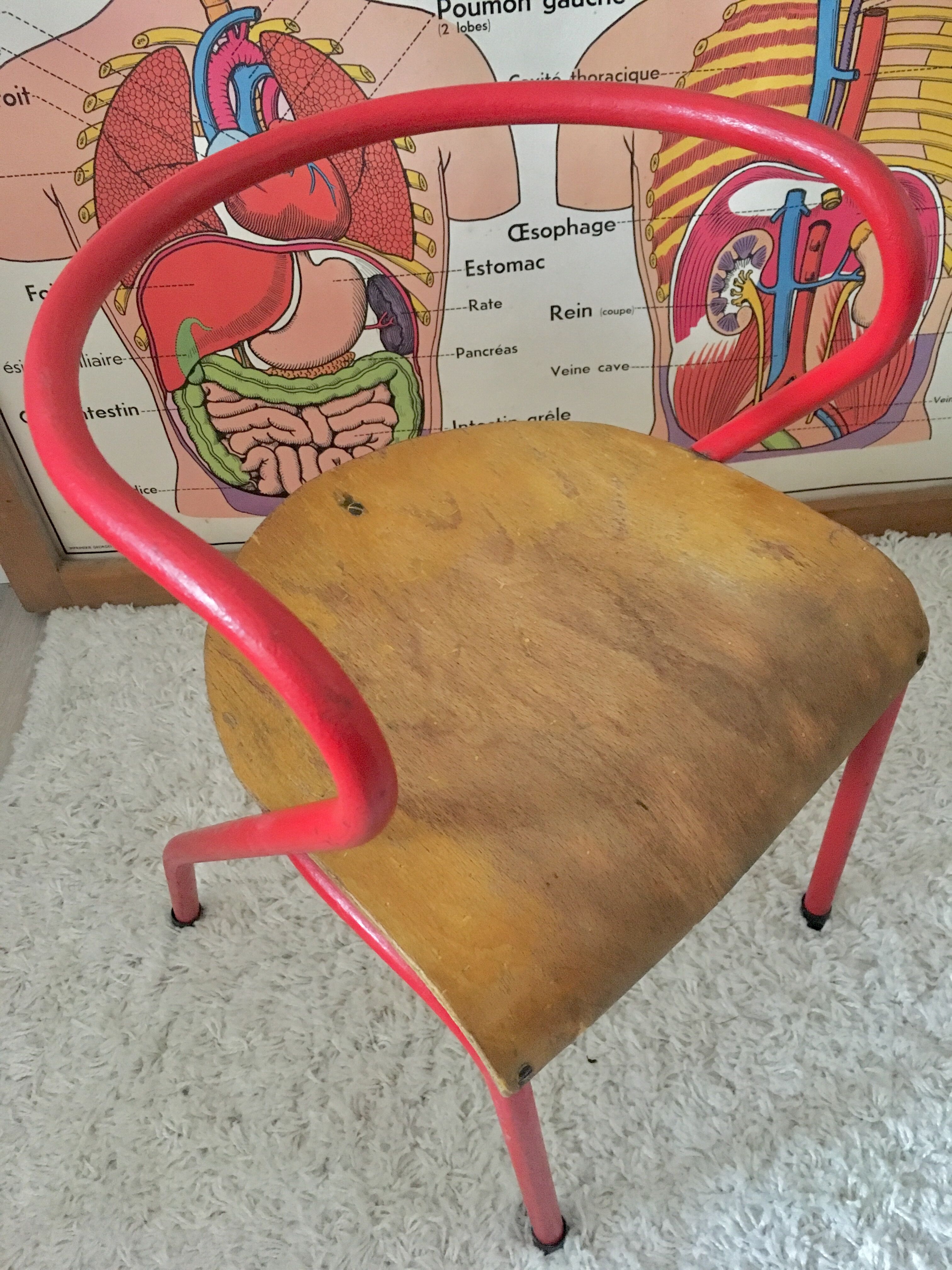 Chair by Jacques Hitler édition Mullca